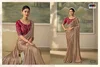 Salsa Style 6 By Tfh Tussar Silk Fabric Saree Collections
